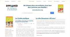 Desktop Screenshot of douance.org