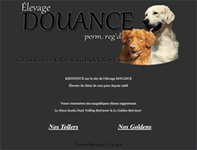 Tablet Screenshot of douance.ca